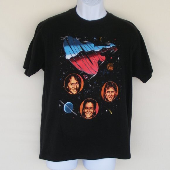 THE MONKEES Tee L Circa 1986/1987 SS Black